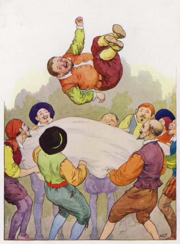 Illustration for Don Quixote by Harry George Theaker