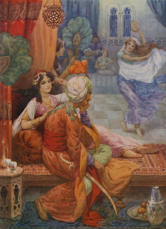 Prince Ahmed and the Fairy Banou by Harry George Theaker