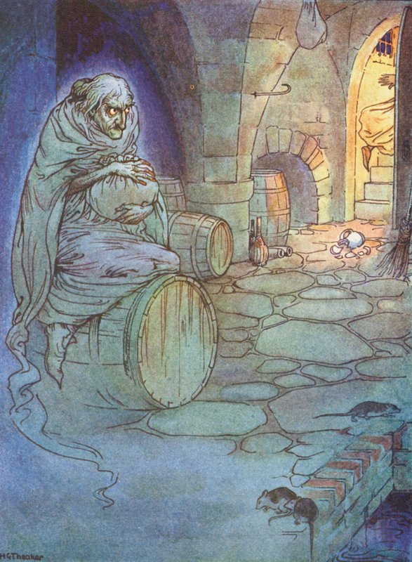 The Old Man Clothed In Grey, A Legend Of Dover by Harry George Theaker