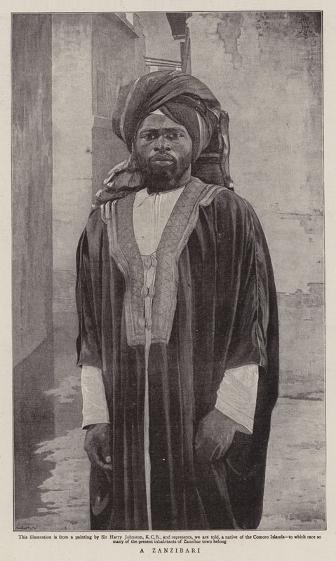 A Zanzibari by Harry Hamilton Johnston