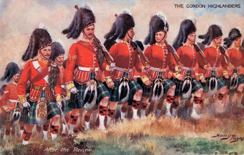 The Gordon Highlanders, After the Review by Harry Payne