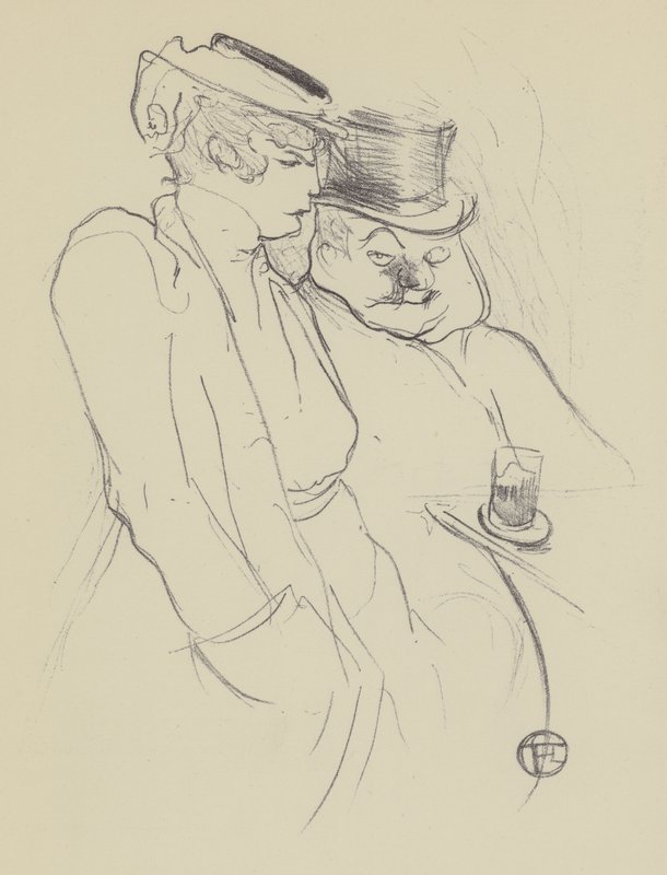 In Forty by Henri de Toulouse Lautrec