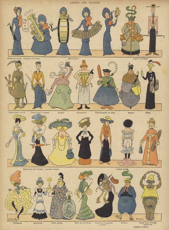 Illustration for Le Rire by Henri Avelot