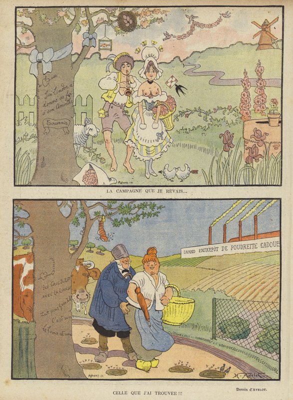 Illustration for Le Rire by Henri Avelot
