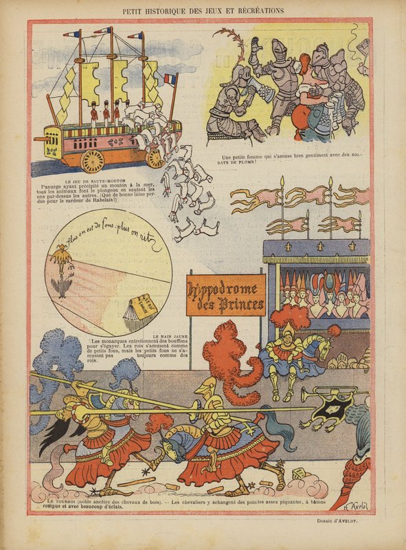 Illustration for Le Rire by Henri Avelot
