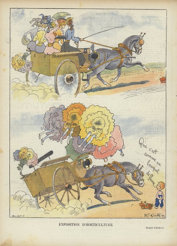 Illustration for Le Rire by Henri Avelot