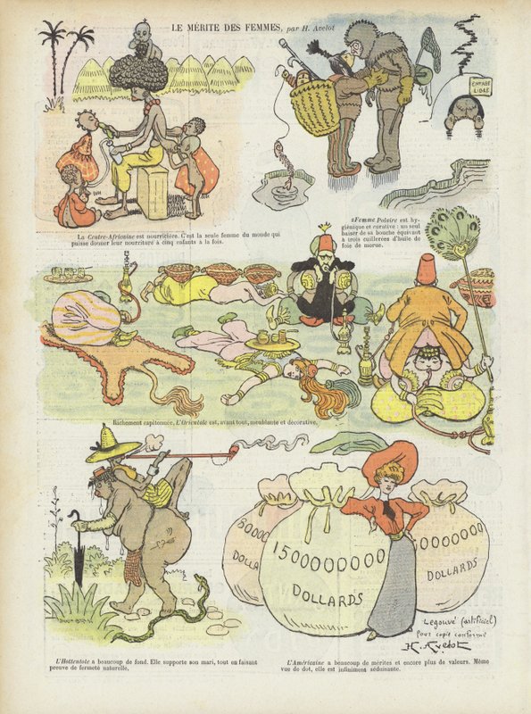 Illustration for Le Rire by Henri Avelot