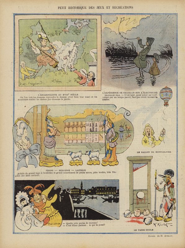Illustration for Le Rire by Henri Avelot