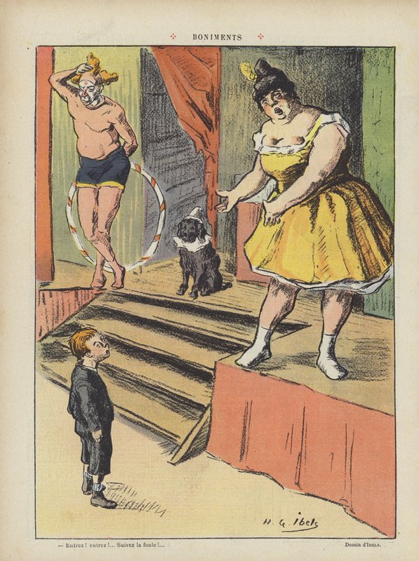 Illustration for Le Rire by Henri Gabriel Ibels