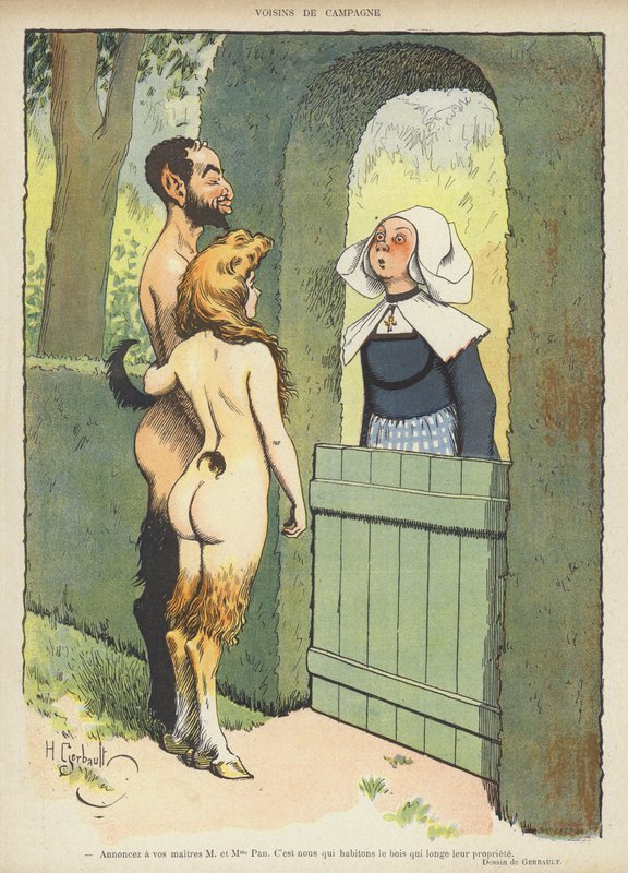 Illustration for Le Rire by Henri Gerbault