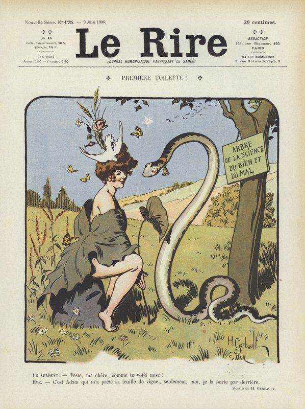 Illustration for Le Rire by Henri Gerbault