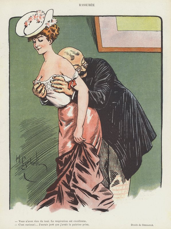 Illustration for Le Rire by Henri Gerbault
