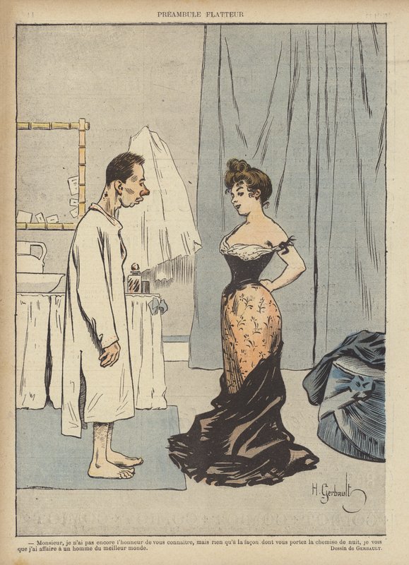 Illustration for Le Rire by Henri Gerbault