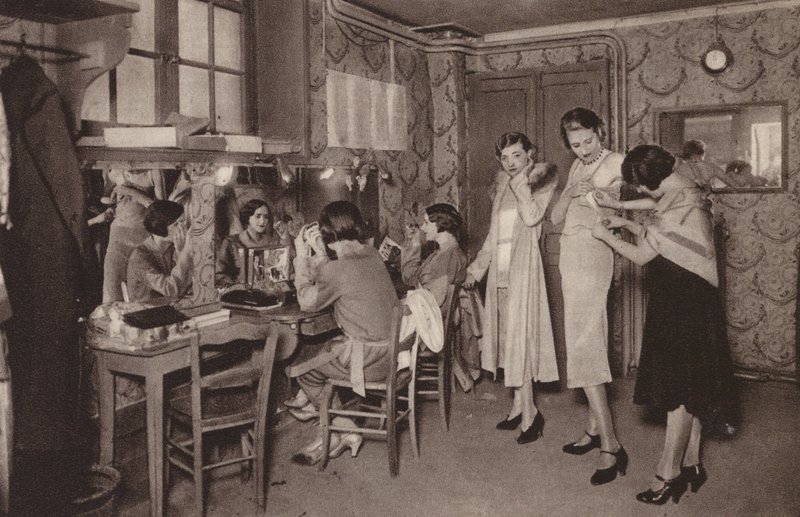 A Sidescene at a Great Dressmaker