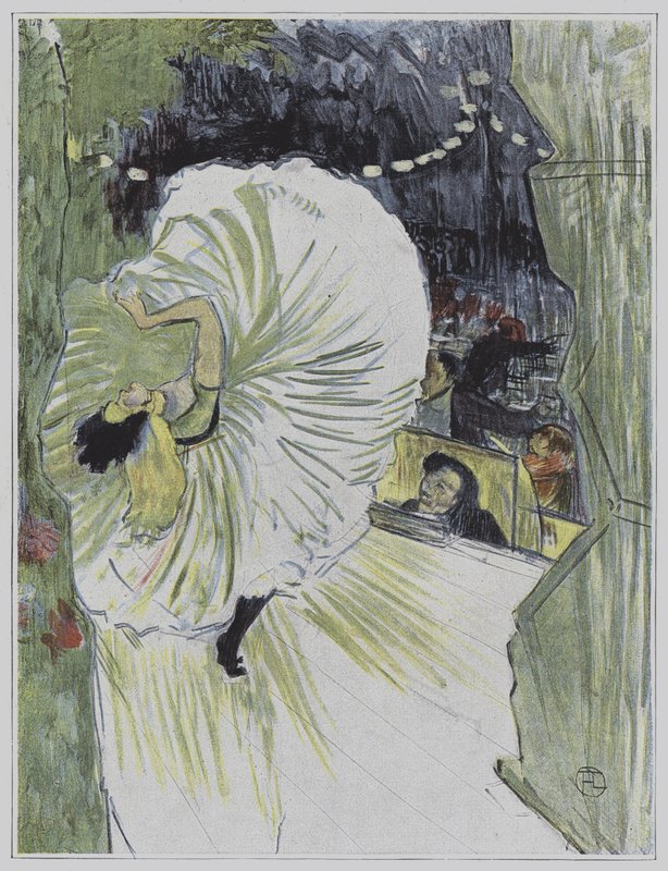 Illustration from Le Plaisir a Paris by Henri de Toulouse Lautrec