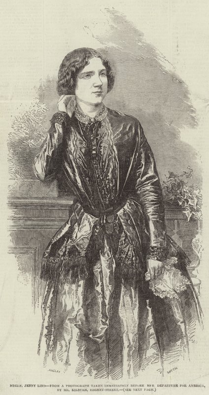 Mademoiselle Jenny Lind by Henry Anelay