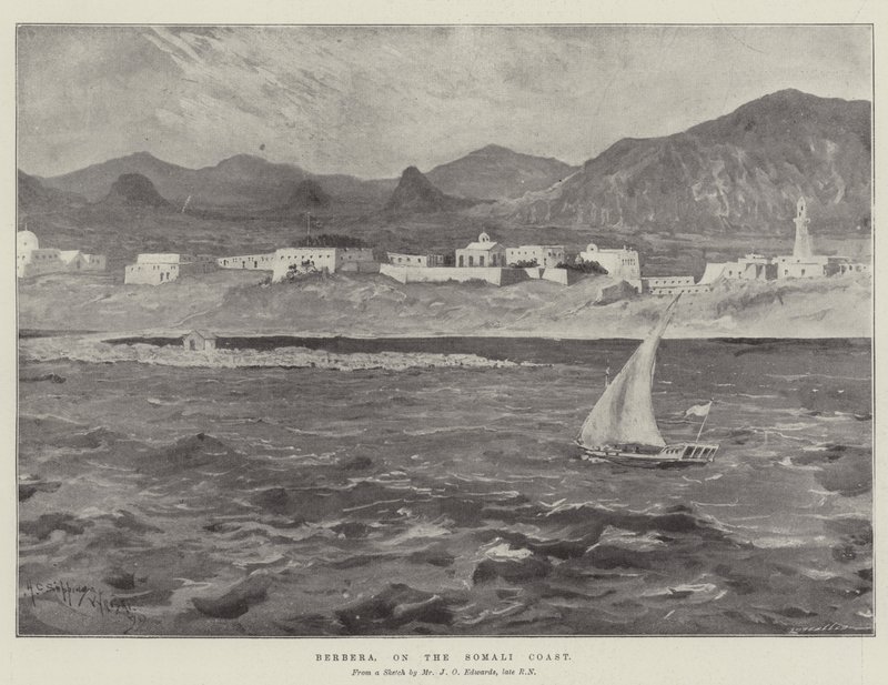 Berbera, on the Somali Coast by Henry Charles Seppings Wright