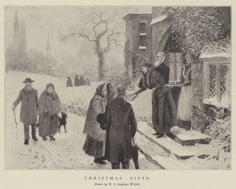 Christmas Gifts by Henry Charles Seppings Wright