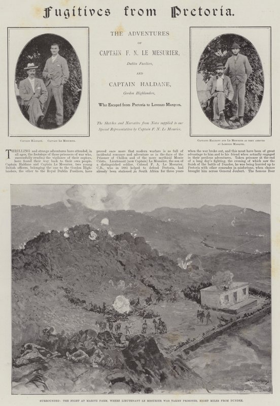 Fugitives from Pretoria by Henry Charles Seppings Wright