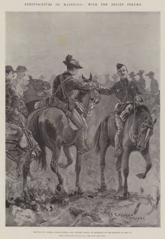 Reminiscences of Mafeking, with the Relief Column by Henry Charles Seppings Wright