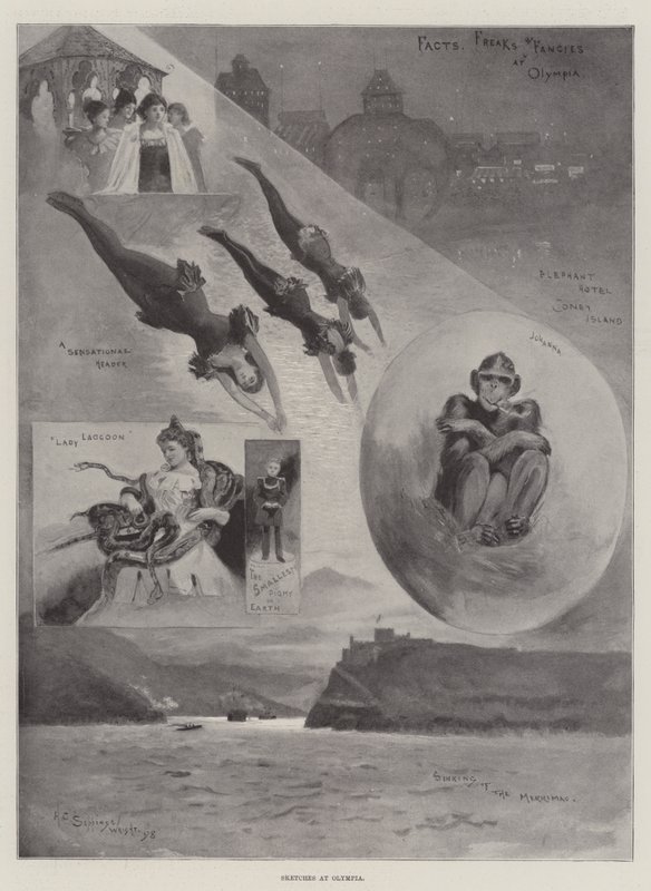 Sketches at Olympia by Henry Charles Seppings Wright