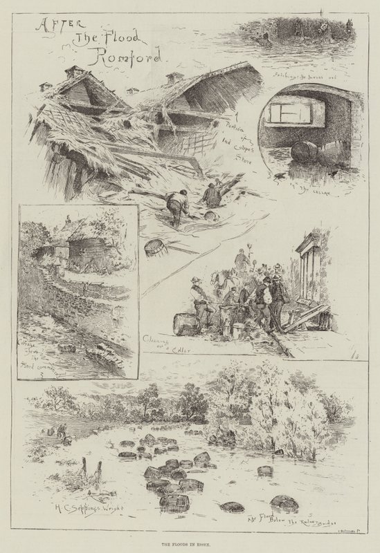 The Floods in Essex by Henry Charles Seppings Wright