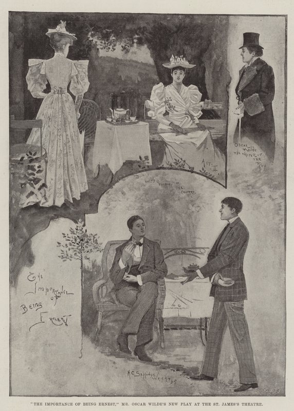 The Importance of Being Ernest, Mr Oscar Wilde