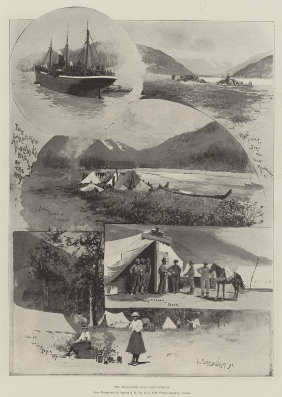 The Klondike Gold Discoveries by Henry Charles Seppings Wright