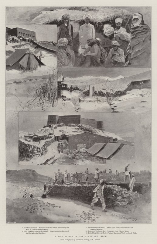 Winter Scenes in North-Western India by Henry Charles Seppings Wright