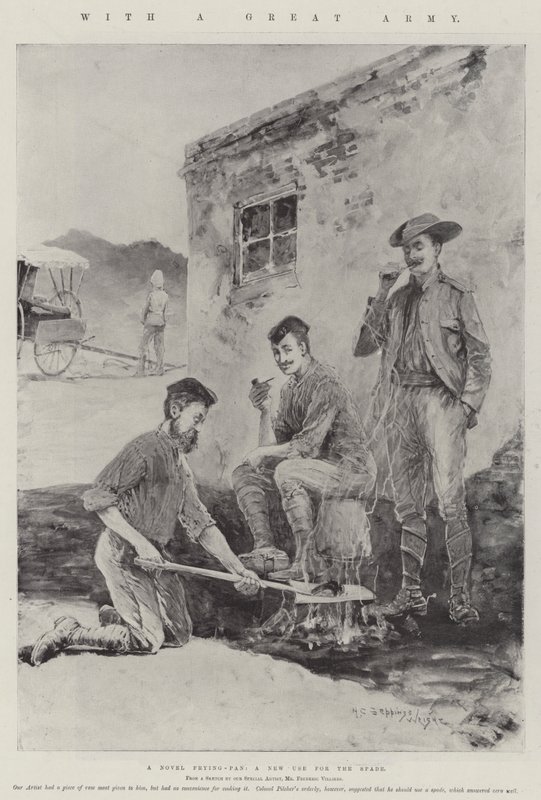 With a Great Army by Henry Charles Seppings Wright