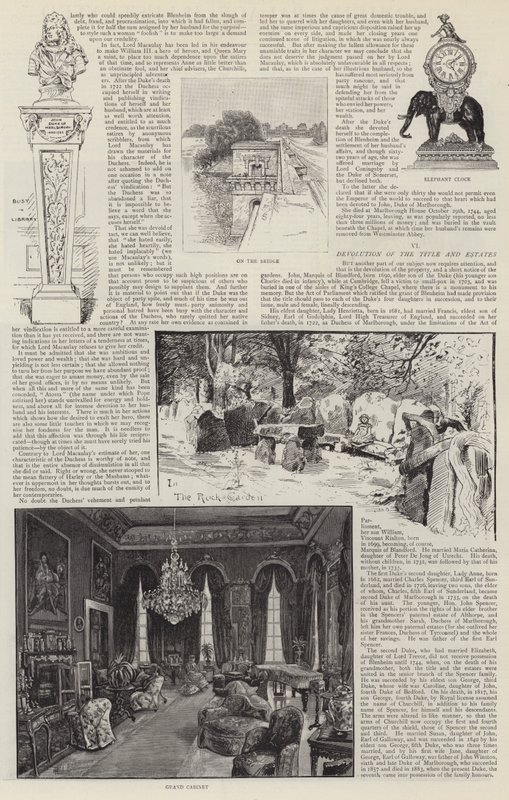 Blenheim Palace Illustrated by Henry Edward Tidmarsh