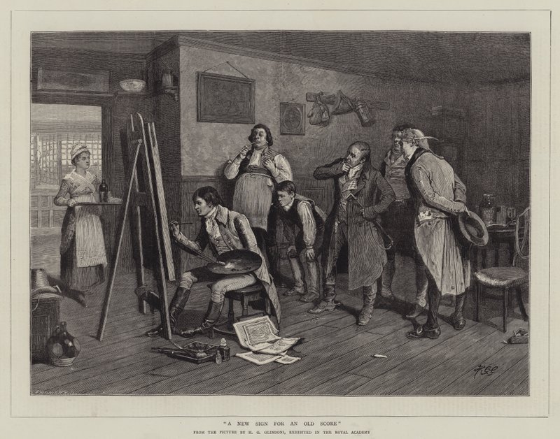 A New Sign for an Old Score by Henry Gillard Glindoni