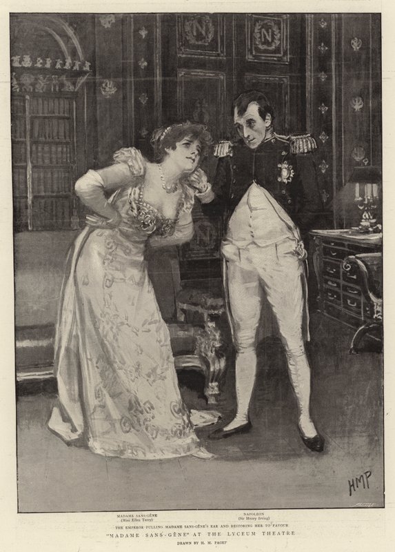 Madame Sans-Gene at the Lyceum Theatre by Henry Marriott Paget