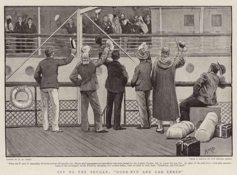 Off to the Soudan, Good-Bye and God Speed by Henry Marriott Paget