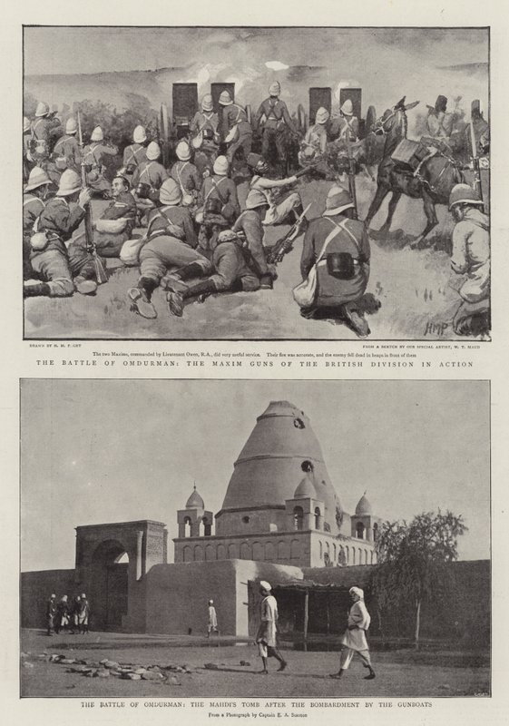 The Battle of Omdurman by Henry Marriott Paget