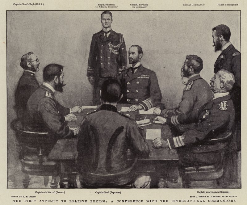 The First Attempt to Relieve Peking, A Conference with the International Commanders by Henry Marriott Paget