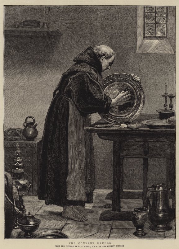 The Convent Drudge by Henry Stacey Marks