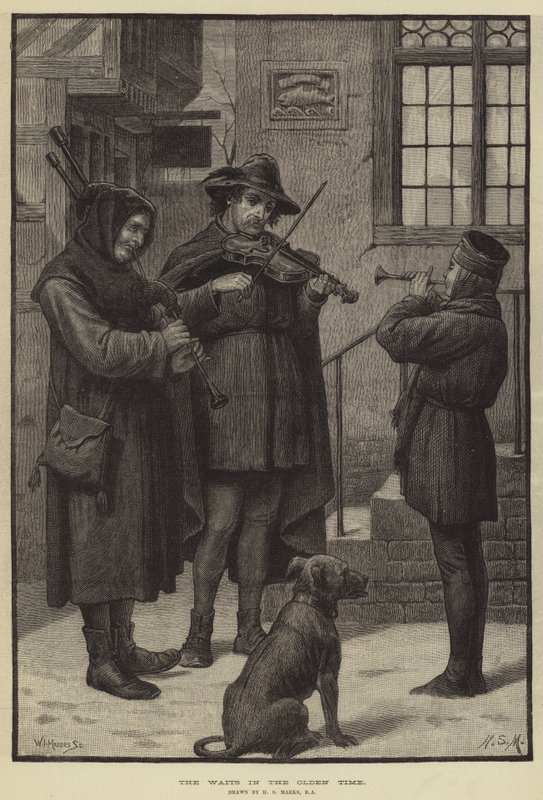 The Waits in the Olden Time by Henry Stacey Marks