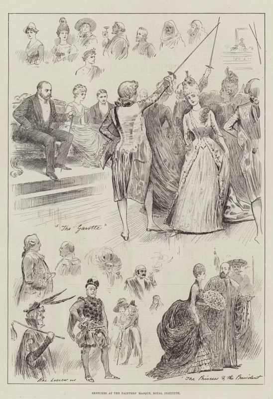 Sketches at the Painters