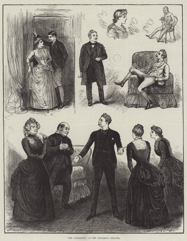 The Candidate, at the Criterion Theatre by Henry Stephen Ludlow
