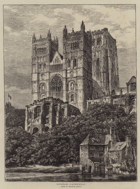 Durham Cathedral by Henry William Brewer