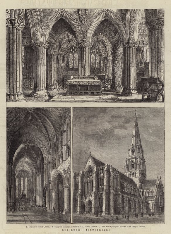 Edinburgh Illustrated by Henry William Brewer