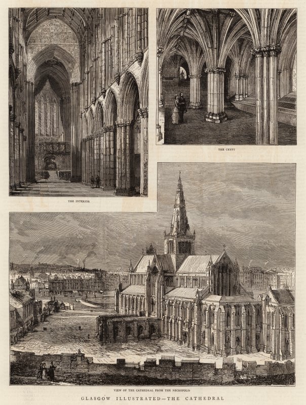 Glasgow Illustrated, the Cathedral by Henry William Brewer