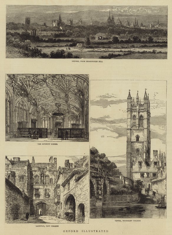 Oxford Illustrated by Henry William Brewer