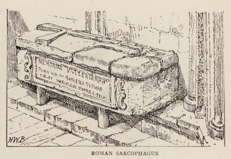Roman Sarcophagus by Henry William Brewer