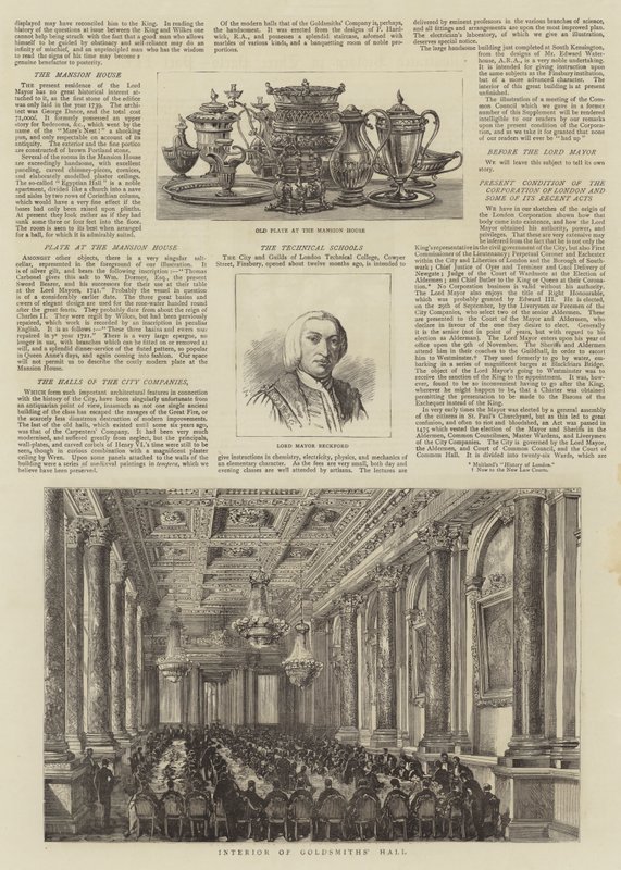 The Corporation of London by Henry William Brewer