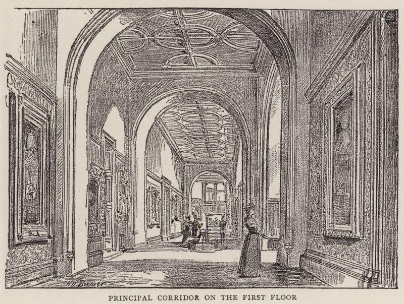 The New National Portrait Gallery by Henry William Brewer