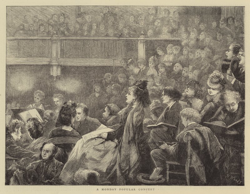 A Monday Popular Concert by Henry Woods