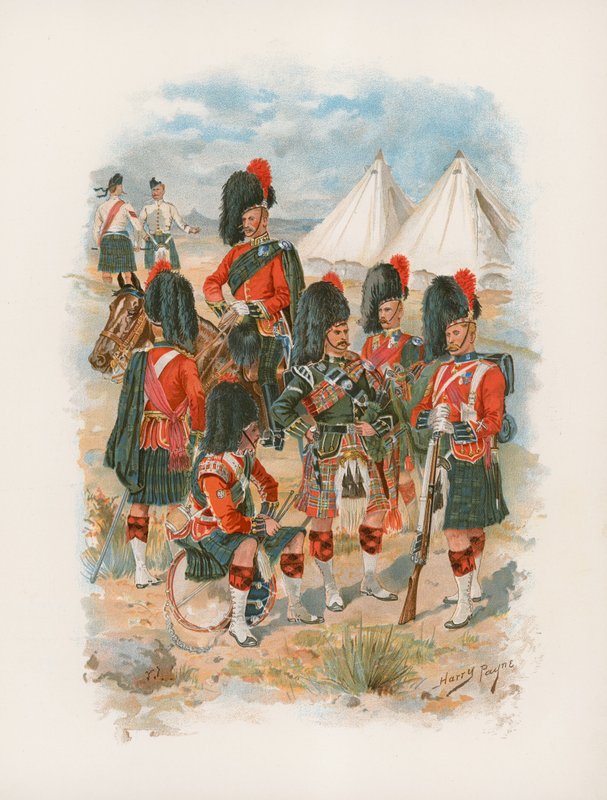 42nd Royal Highlanders, The Black Watch by Henry A. Payne