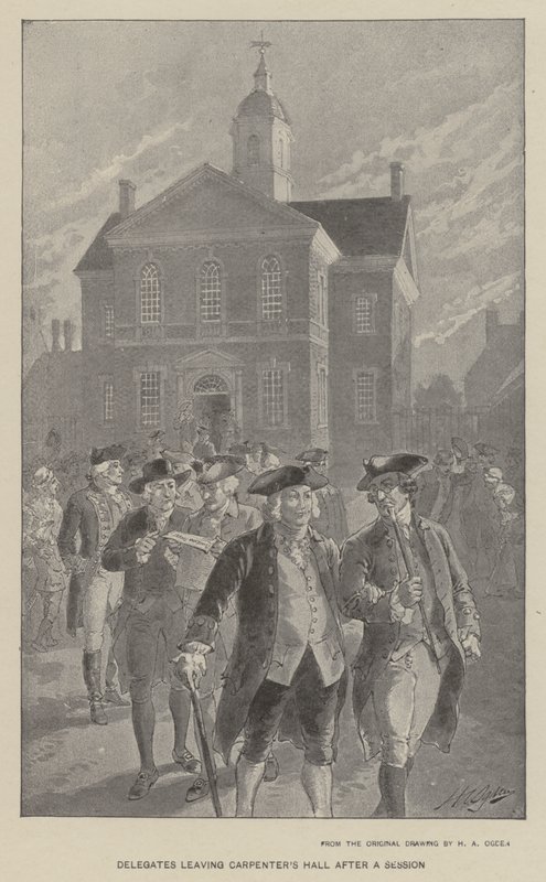 Delegates Leaving Carpenter